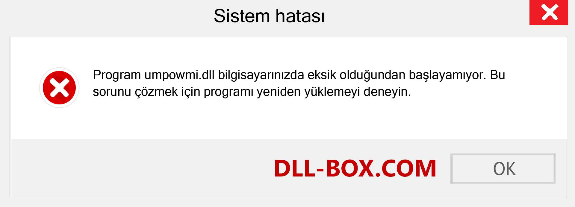 umpowmi.dll dosyası eksik mi? Windows 7, 8, 10 için İndirin - Windows'ta umpowmi dll Eksik Hatasını Düzeltin, fotoğraflar, resimler